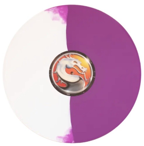 Mortal Kombat 3 Ult LP Game Soundtrack Purple White Split Vinyl Mondo 355/525 - Picture 2 of 3