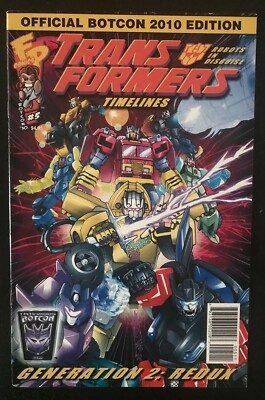 Transformers Timelines Fall Special Generation 2 Redux 2010 Botcon #5 2010 Comic