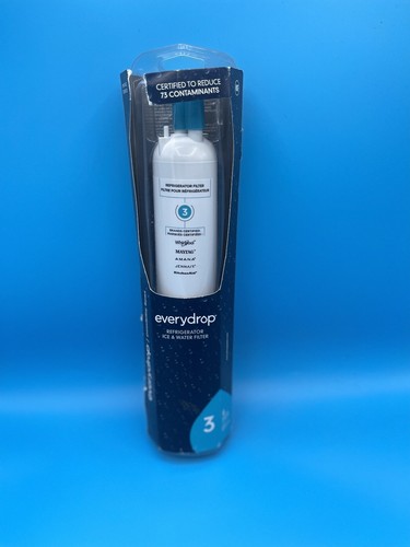 Pack of 3 1 EVERYDROP Replacement ICE & WATER Refrigerator Filter & 2 off-brand - Picture 5 of 6