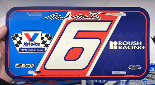 Mark Martin Nascar lotto di 5 oggetti targa PLASTICA Viagra Roush Racing Valv - Foto 4 di 7