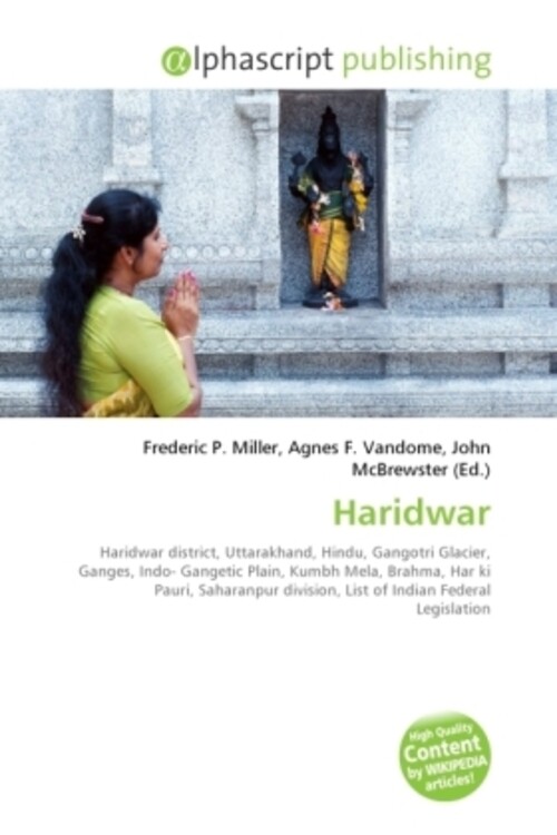 Frederic P. Miller (u. A.) | Haridwar | Taschenbuch | Englisch
