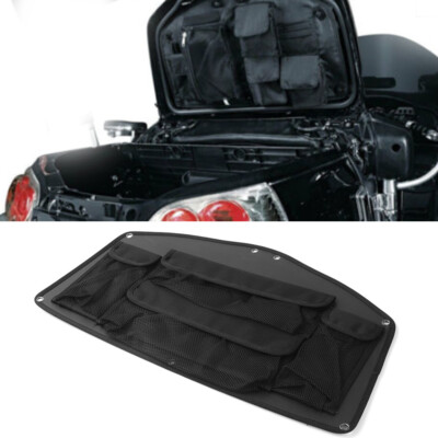 Black 4135 Trunk Lid Organizer Bag Pouch for Honda Goldwing GL1800 2001-2017
