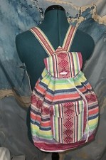 Authentic Woven Mexican Backpack