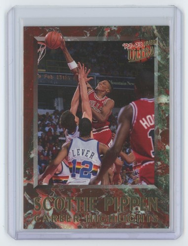 Carte à Collectionner Scottie Pippen - Fleer Ultra 1992 #2 AUTOGRAPHÉE, Gradée PSA 10 GEM MINT