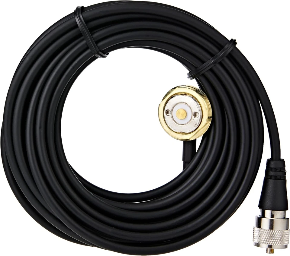 Hole Mount NMO For Mobile Radio Antenna Fully Enclosed Shielded PL259 BR1015UHF - Image 3 of 3