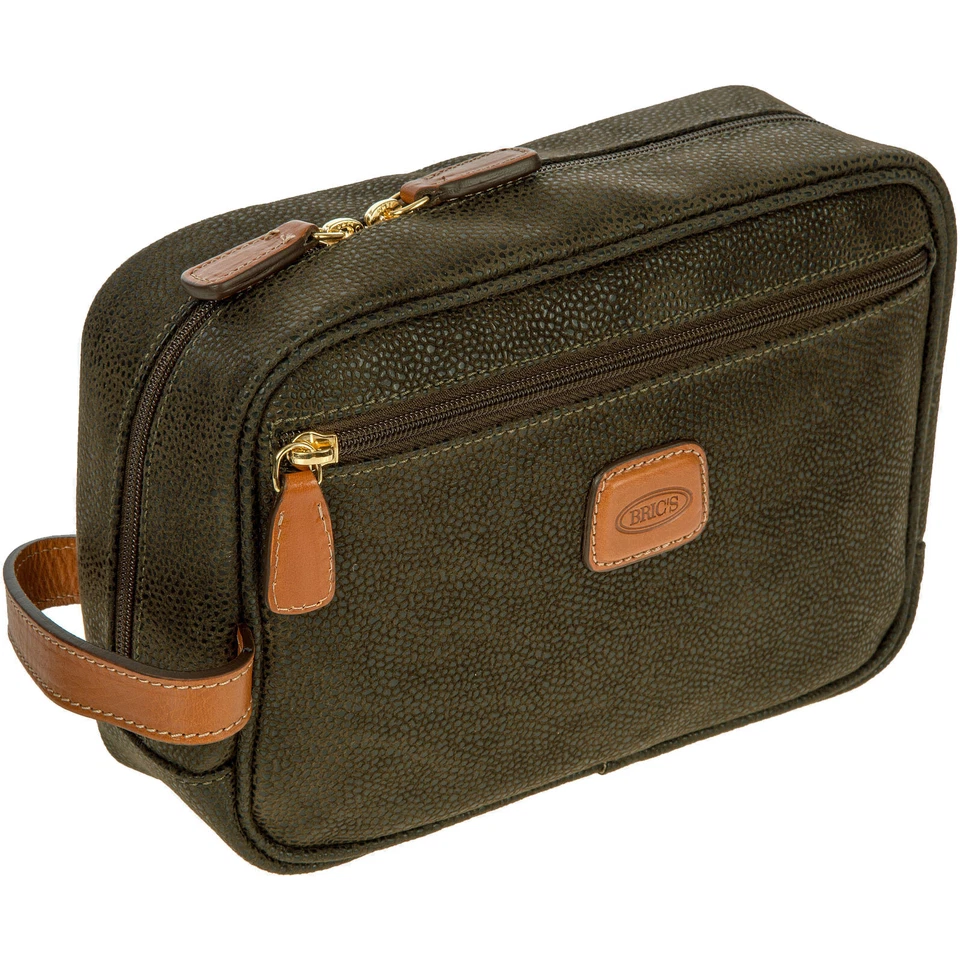 BRIC'S LIFE Necessaire traveler toiletry bag purse travel beauty-case olive - Image 3 of 4
