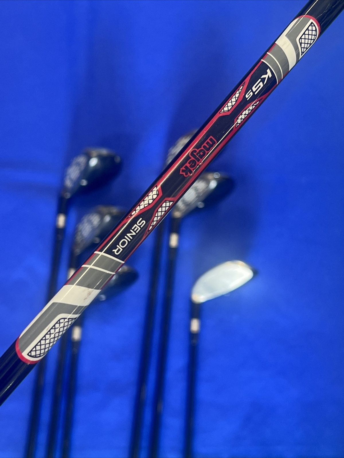 MAJEK K5 S HYBRID IRONS GRAPHITE SENIOR FLEX 4PW EASY TO HIT NEW