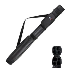 GSE 2x2 Deluxe Square Hard Pool Cue Carrying Case (Several Colors Available)