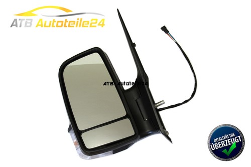 Sprinter Spiegel Außenspiegel Set Sprinter 906 Außenspiegel-Set Für Mercedes Sprinter (ab 2009) – Schwarz, Mit Blinker VW Crafter Außenspiegel Sprinter 906 Außenspiegel Rechts