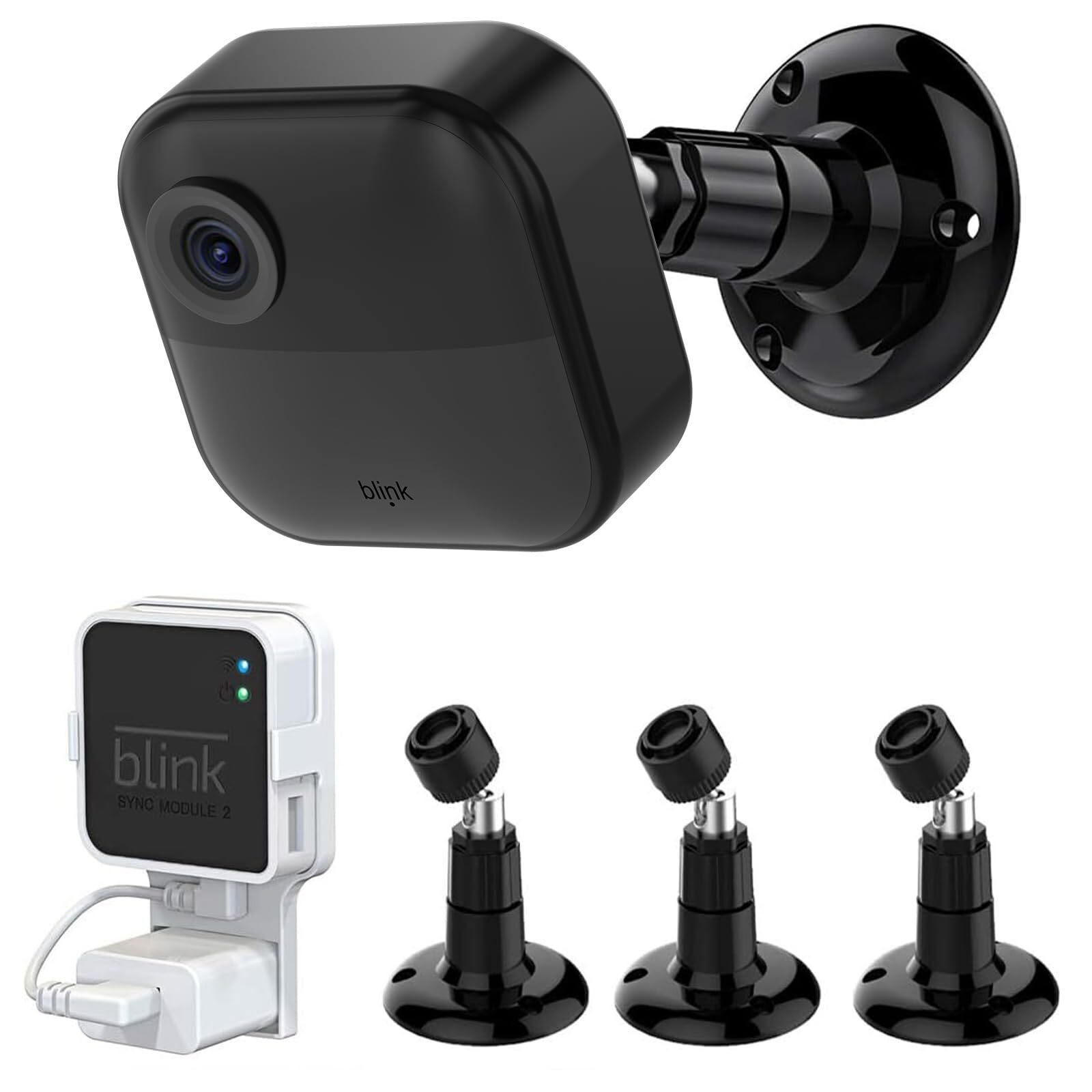 Blink Outdoor Camera Mount 360 Degree Adjustable Mount with Blink Sync Module 2-image
