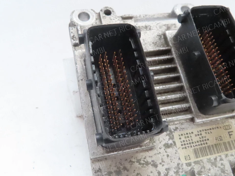 CENTRALINA MOTORE ALFA ROMEO 156 932 1.8 16V 0261206711 ME731HA006 00468153660 - Immagine 3 di 4