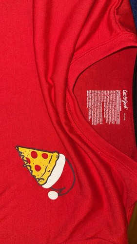 Boys cat&jack size XL Red and black Pizza Night pajama set #pajamalove - Picture 4 of 5