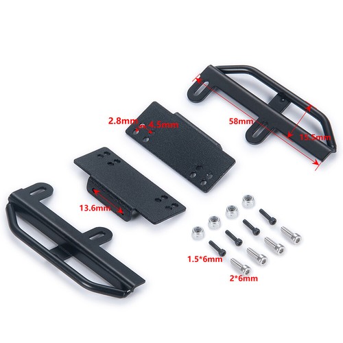 FLYXM Pedal Side Step Running Board Rock Slider for RC Axial SCX24 All Series - Picture 9 of 14