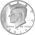 2014 S Kennedy Half Dollar 90% SILVER Gem Deep Cameo PROOF Beautiful Coin US