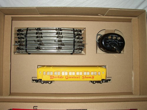 AMERICAN FLYER CUSTOM DIECUT CIRCUS SET BOX NO TRAINS( BOX ONLY) - Picture 6 of 11
