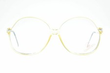 Vintage Carrera 5304 50 Yellow Oval Glasses Eyeglass Frame NOS