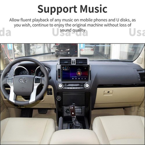 10" For Toyota Prado 2013-2017 Car GPS Navigation Radio Stereo 2+32G Android 10 - Picture 6 of 12