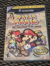 Paper Mario: The Thousand-Year Door GameCube Authentic CASE ONLY  Artwork OEM