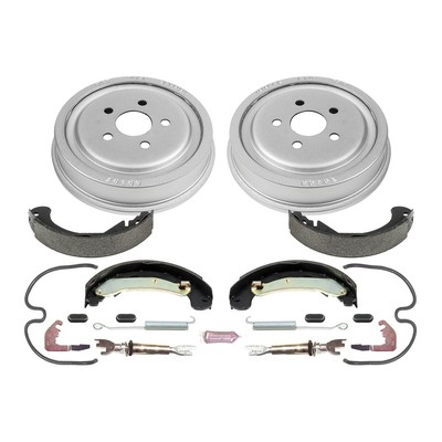 KOE15380DK Powerstop 2-Wheel Set Brake Drum and Shoe Kits Rear for Chevy Sunfire