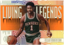 2019-20 Panini Illusions Living Legends Orange Oscar Robertson *MILWAUKEE BUCKS*