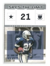 2004 SkyBox LE - #17 SL - Julius Jones Sky's the Limit - Dallas Cowboys