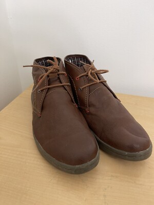 Lightly Used  Sherman Brown Boots Men’s Size 10 Johnston & Murphy Calder Chelsea Boot Brown Oiled Full Grain  main image 4