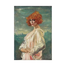 Painting Portrait Augustus Luisa Marchesa Casati Framed Print 12x16 Inch