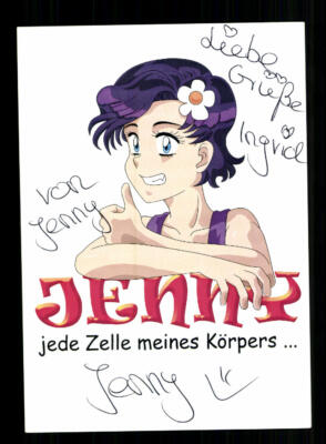 Jenny Autogrammkarte Original Signiert + F 5758