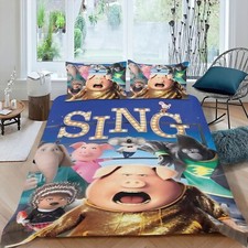 3Pcs Bedding Sets for Sing Duvet Cover Sets All Season for Kids
