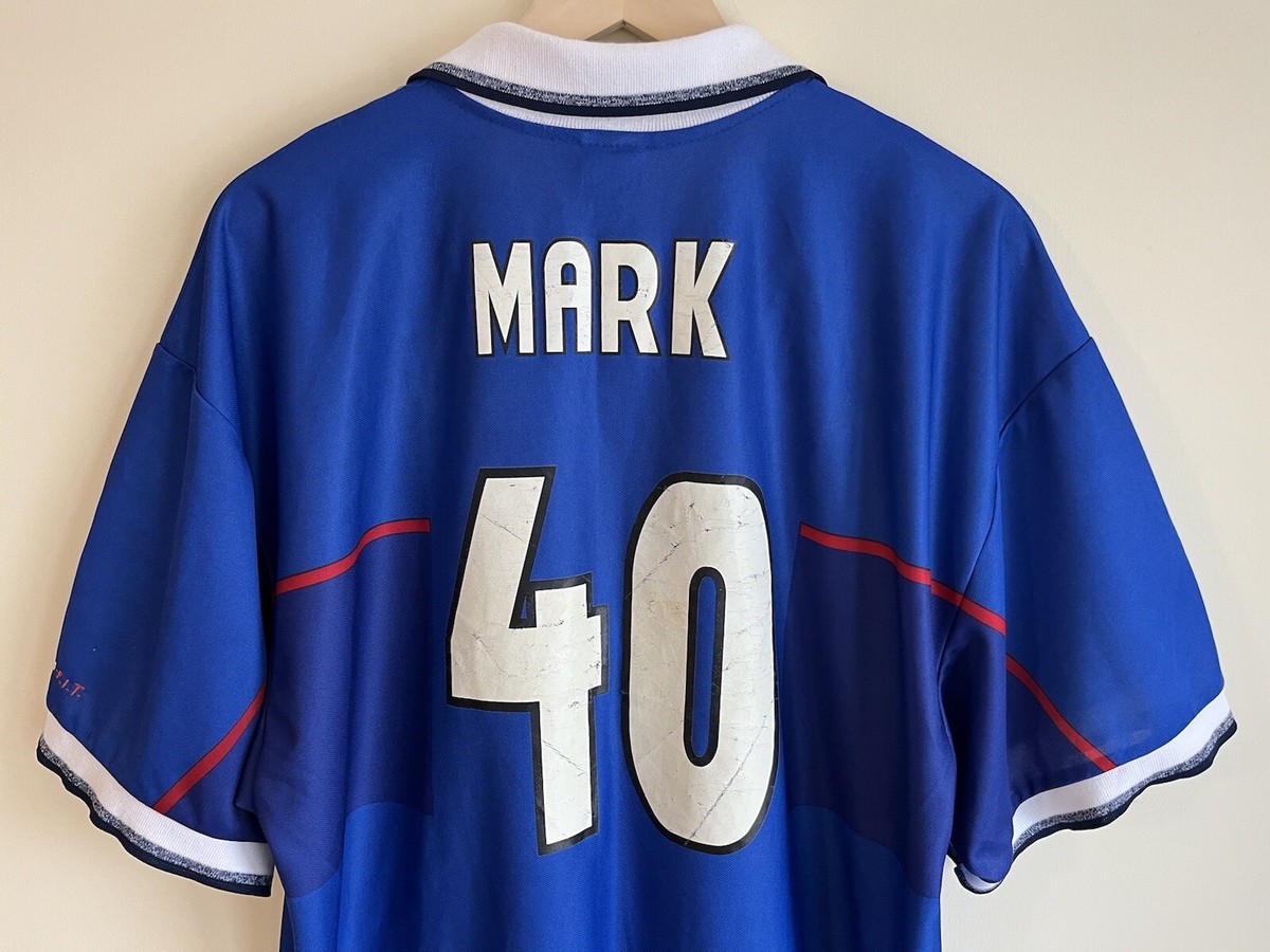 Rangers Glasgow 1997/1998/1999 Original Vintage Home Shirt Jersey