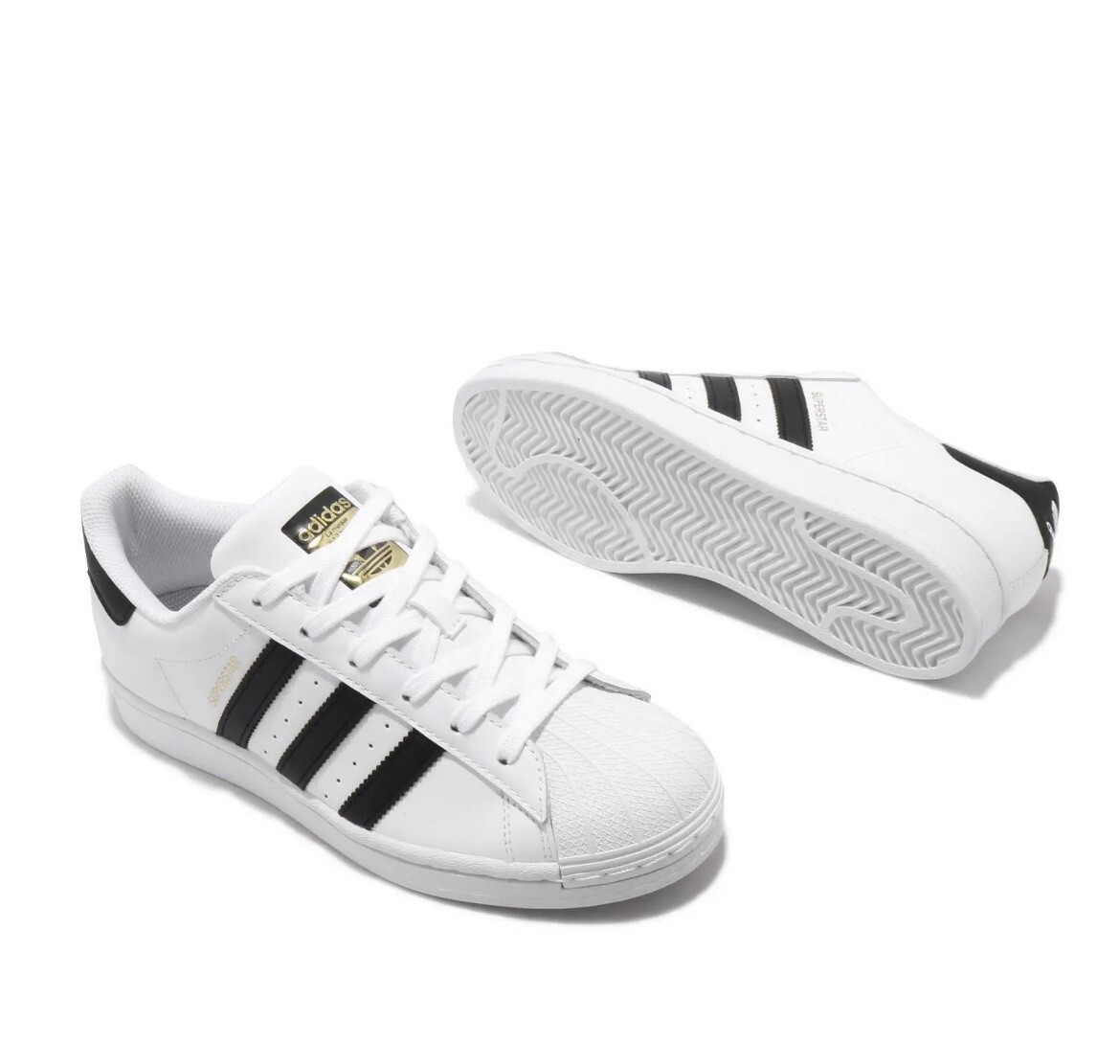 ADIDAS SHELL TOPS TOE ORIGINAL SUPERSTAR SHOES MENS 7 WOMENS 8.5 7Y EU ...