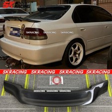 Carbon Fiber Trunk Wing Spoiler Fits 1996-2000 Honda Civic Ek3 Ek1 4dr M Type