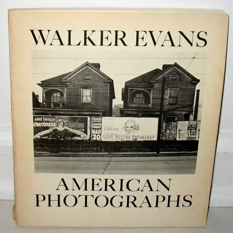 Walker Evans American Photographs 1975 Edition Lincoln Kirstein