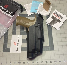 Safariland 6360 ALS/SLS Level-3 STX RH Duty Holster, S&W M&P (4.25" BBL) + LIGHT