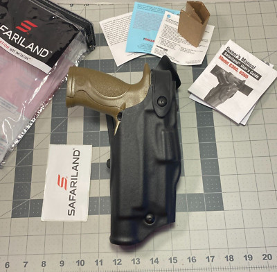 Safariland 6280 Level III SLS Retention Holster With Sentry - Mid-Ride For S&W K Frame | Black STX Tactical - View #11