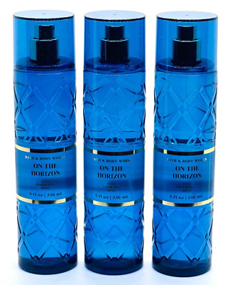 3-Pack Bath & Body Works ON THE HORIZON Fine Fragrance Mist Spray