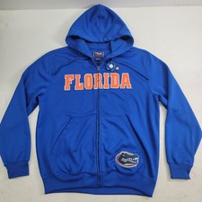 Florida Gators NCAA Team Edition Apparel Full Zip Embroidered Hoodie Men's Sz L