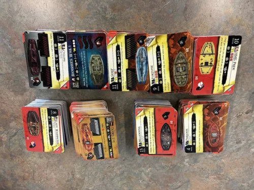 CSG WizKids Pirates Ships & Vessels Only Huge Lot 300+ pieces unpunched lot