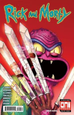 RICK & MORTY #38 MIKE VASQUEZ HULK 340 HOMAGE VARIANT LIMITED TO 1000 COPIES