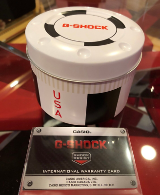CASIO NASA USA G-SHOCK RETRO WHITE WATCH DW-6900NASA23-7CR for