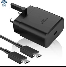 Type C Charger Plug and Cable 2M Fast Charge Type C Lead with USB-C 20W Power