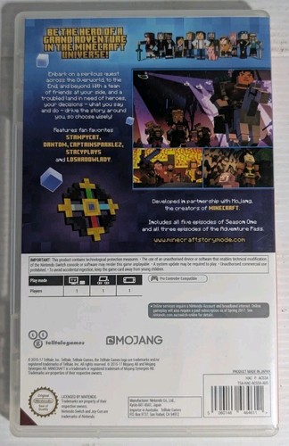 Minecraft Story Mode The Complete Adventure Nintendo Switch Telltale - Picture 2 of 5