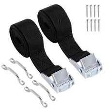 1" x 4ft Battery Tie Down Straps for BoatsBattery Hold Down with Cam BuckleSt...