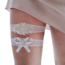Floral Flower Lace Wedding Garter Bridal Leg Belt Accessories Women