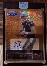 2022 Honors Bailey Zappe Autograph 11/25 Sealed