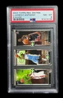2003 topps matrix #0 lebron james, dwyane wade, carmelo anthony rc; rookie PSA 8