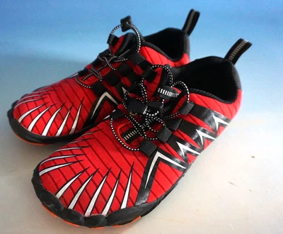 AllWalker Barfußschuhe Expert Pro rutschfest Damen Gr. 38 rot schwarz (F026-193) - Bild 1 von 4