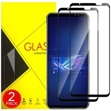 Tempered Glass Full Coverage Screen Protector For ASUS ROG Phone 9 8 7 6 Pro 5