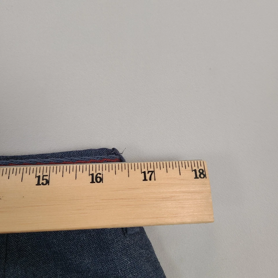 Farah Pants Mens 33 Blue Dress Tailored Formal Comfort Stylish Slacks 33x30 - Image 4 of 4