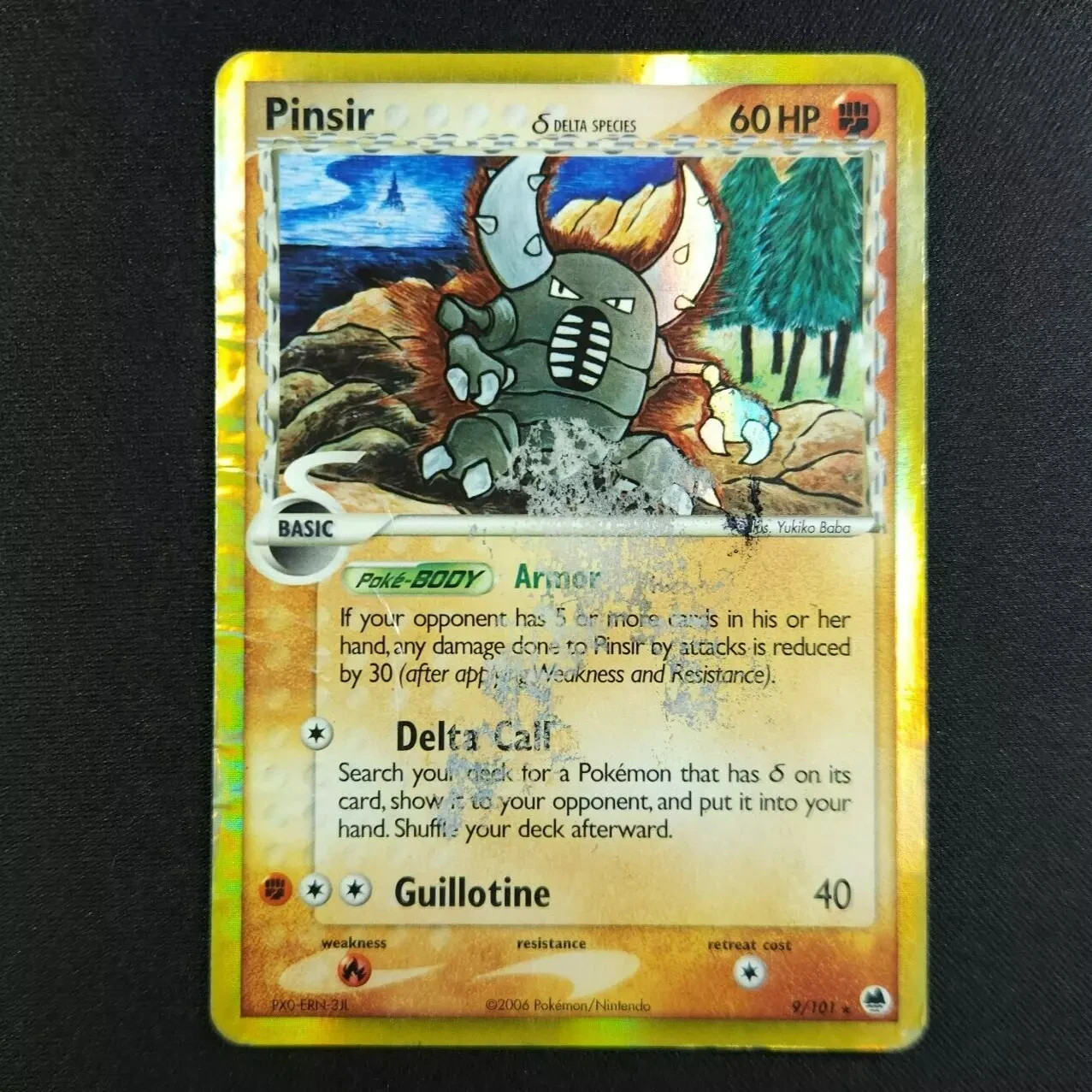 Pinsir 9/101 - Dragon Frontiers - Pokemon Card